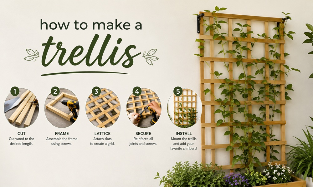how to make a trellis